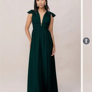 Revelry Cora Chiffon Dress